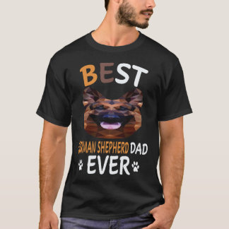 T-shirt 22 Meilleur père berger allemand de tous les temps