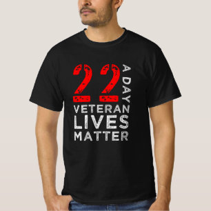 T-shirt 22 Un Vétéran - Jour commémoratif - Jour des V