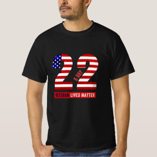 T-shirt 22 Un Vétéran - Jour commémoratif - Jour des Vétér