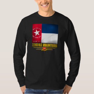 T-shirt 22e Infanterie volontaire de Caroline du Nord
