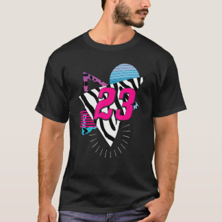 T-shirt 23 ans 23e anniversaire 3