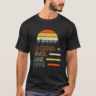 T-shirt 23 Ans Rétro Anniversaire Cadeau Légende depuis Ju