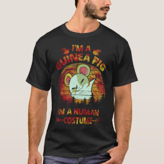 T-shirt 23 Déguisement d'Halloween de cochon d'Inde pour h