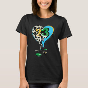 T-shirt 23 Drip Heart Chunky Dunky