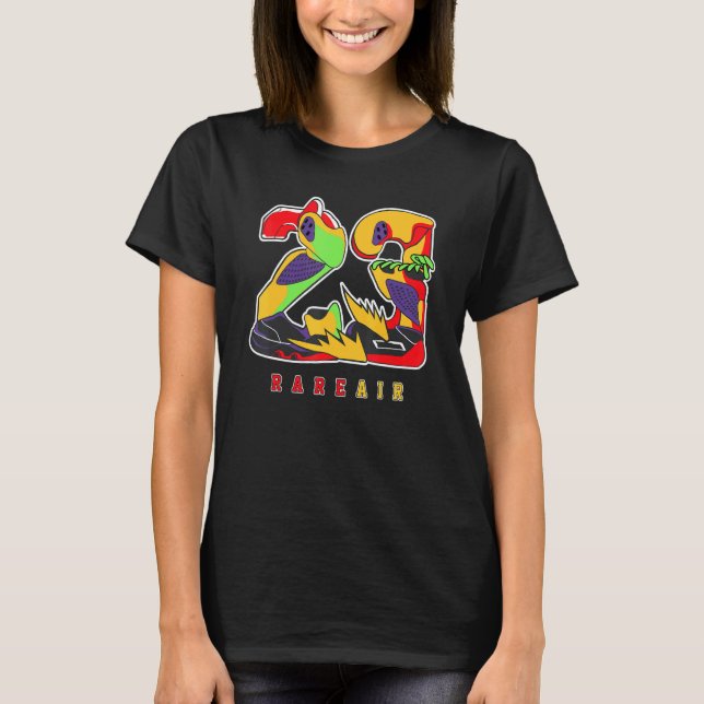 T-shirt 23 Rare Air What The 5s Matching (Devant)