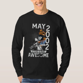 T-shirt 23e anniversaire Bear Légendes mai 2002 23 ans F
