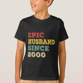 T-shirt 23e anniversaire du Mariage pour lui Epic Mari Sin