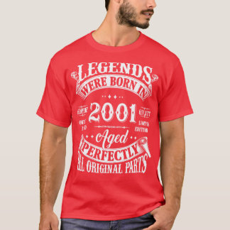 T-shirt 23E Anniversaire Tee 23 Ans Légendes Nées En 2000