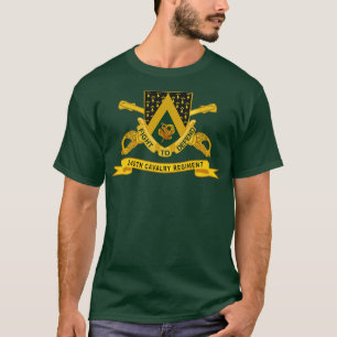 T-shirt 240e régiment de cavalerie avec Br Ribbon X