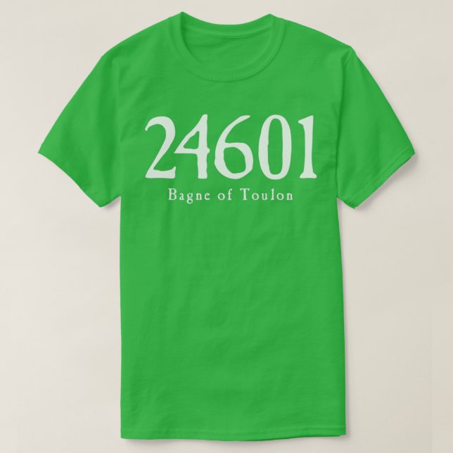 T-SHIRT 24601 (Design devant)
