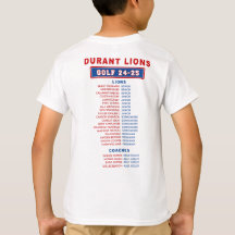 24-25 Durant Lions - GOLF - Lions BOY ROSTER