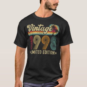 T-shirt 24 ans Vintage 1998 24e anniversaire
