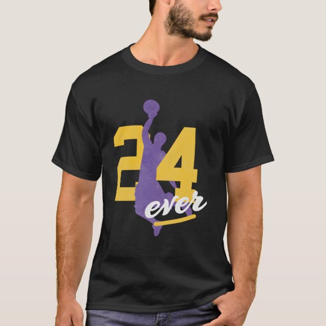 T-shirt 24 Forever - Basketball Legend Live Forever Idol T (Devant)