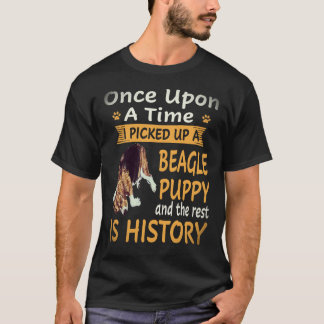 T-shirt 24 Il était une fois - chiot Beagle Beagle