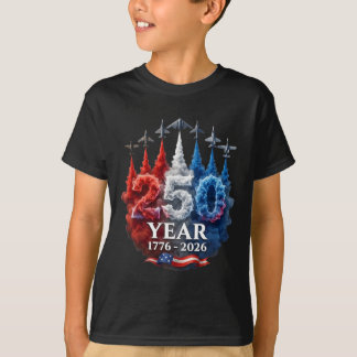 T-shirt 250 Ans Américain 250e Usa Patriotique 4 Juillet