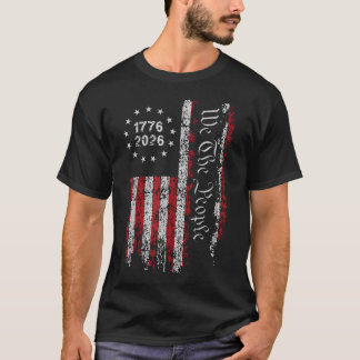 T-shirt 250 Ans Anniversaire Amérique 250e Indépendance