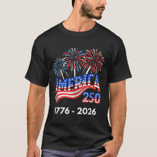 T-shirt 250 ans d'anniversaire de l'Amérique 250e Indépend