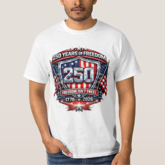 T-Shirt 250 Ans de Liberté – Garder l'Amérique Gén