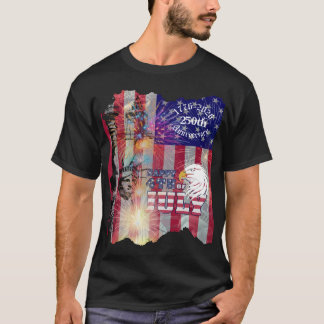T-shirt 250e anniversaire des États-Unis