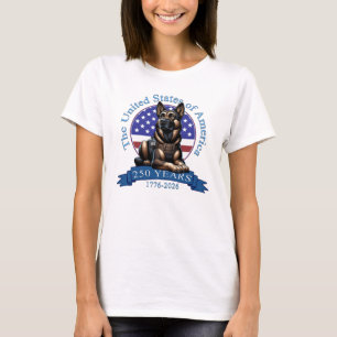 T-shirt 250e anniversaire des États-Unis