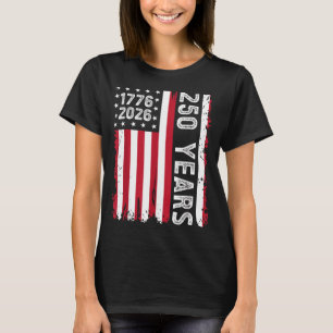 T-shirt 250e anniversaire des États-Unis 4 juillet Indépen