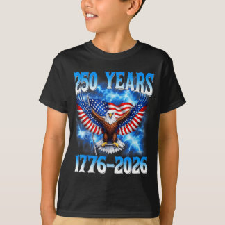 T-shirt 250e anniversaire USA Patriotique 250 ans 4 juille