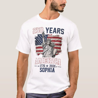 T-shirt 250th Anniversary America 1776-2026 