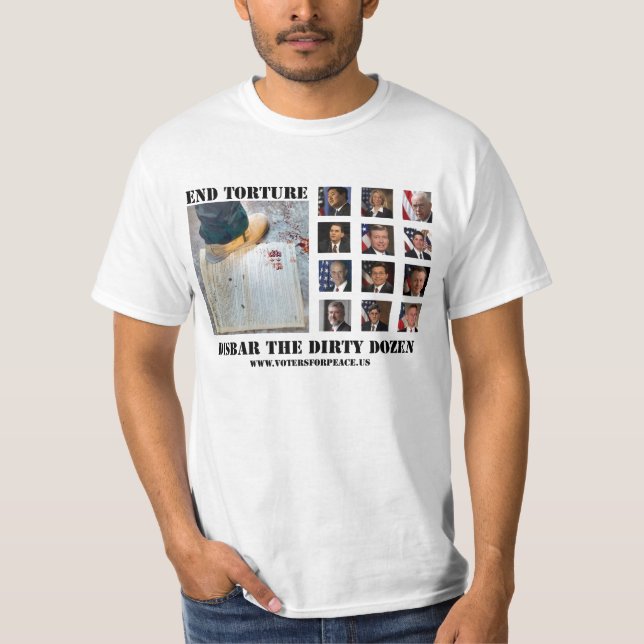 T-shirt 25,00 $ Disbar The Dirty Dozen Tee (Devant)