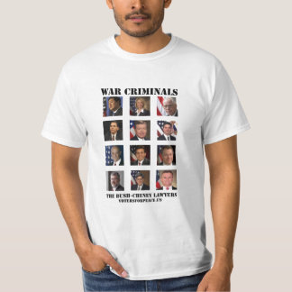 T-shirt 25,00 $ Les criminels de guerre Tee