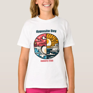 T-shirt 25 janvier - Jour opposé