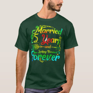 T-shirt 25e anniversaire de Mariage 25 ans de mariage 3