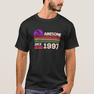 T-shirt 25e anniversaire Hommes Femmes stupéfiant depuis 1