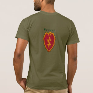 T-shirt 25e Division d'infanterie Vettes d'anciens combatt