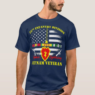 T-shirt 25e Division d'infanterie Viêt Nam Viêt Nam Viêt N