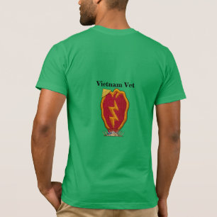 T-shirt 25e ID Division d'infanterie Vettes d'anciens comb