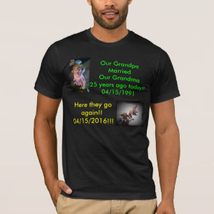 T-shirt 25ème Anniversaire de mariage
