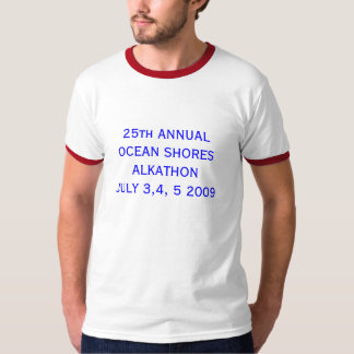 T-shirt 25ème ANNUALOCEAN ÉTAYE ALKATHONJULY 3,4, 5 2009
