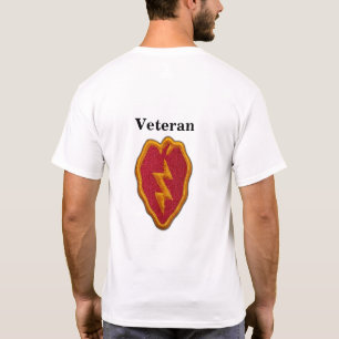T-shirt 25ème Vétérinaires LRRP de vétérans de Division