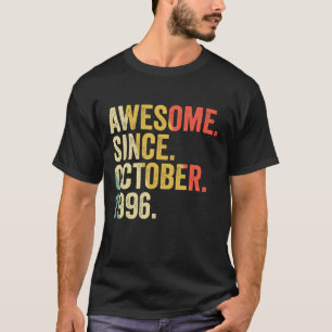 T-shirt 26 Ans 26 Ans Awesome depuis Octobre