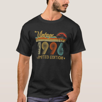 T-shirt 26 Ans Vintage 1996 26E Anniversaire Limité Ed