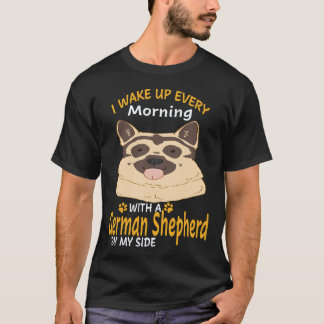 T-shirt 26 Je me réveille chaque matin avec un berger alle
