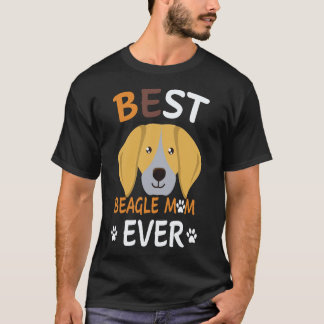 T-shirt 26 Meilleure Maman Beagle de Tous les Temps Beagle