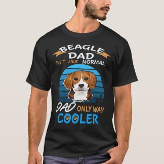 T-shirt 26 Papa - Refroidisseur Beagle Papa Beagle