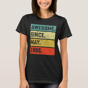 T-shirt 26e anniversaire stupéfiant depuis mai 1996 26 ans
