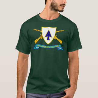 T-shirt 26e Régiment d'infanterie DUI w Br Ribbon X
