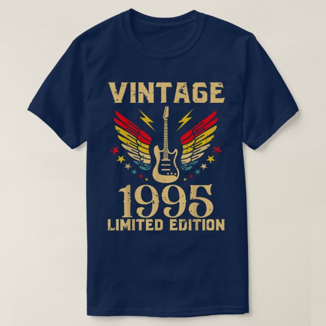 T-shirt 27 ans Anniversaire Guitare Joueur Guitariste 27èm (Design devant)