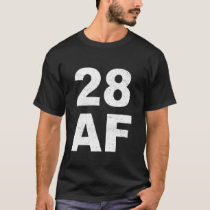 T-shirt 28 AF - Chemise d'anniversaire 28e Hommes