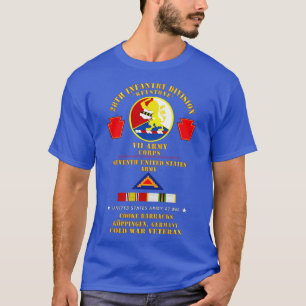 T-shirt 28e Inf Div VII COrps 7e Goppingen Allemagne avec