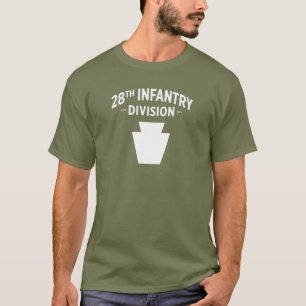 T-shirt 28e insigne de la division d'infanterie