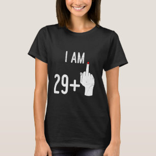 T-shirt 29 ans et plus J'ai 29 ans et plus Demi-jour d'ann